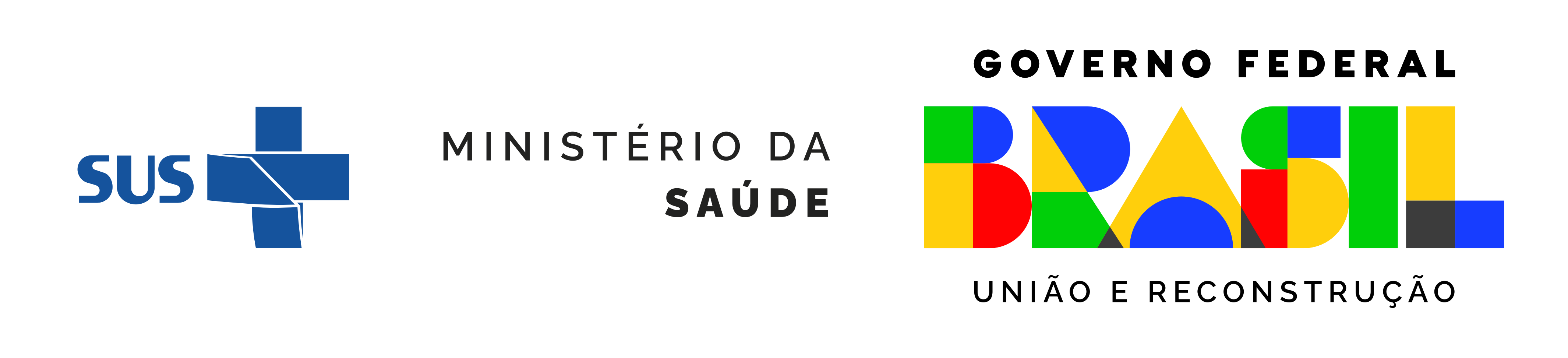 Logos SUS e  Ministério da saúde